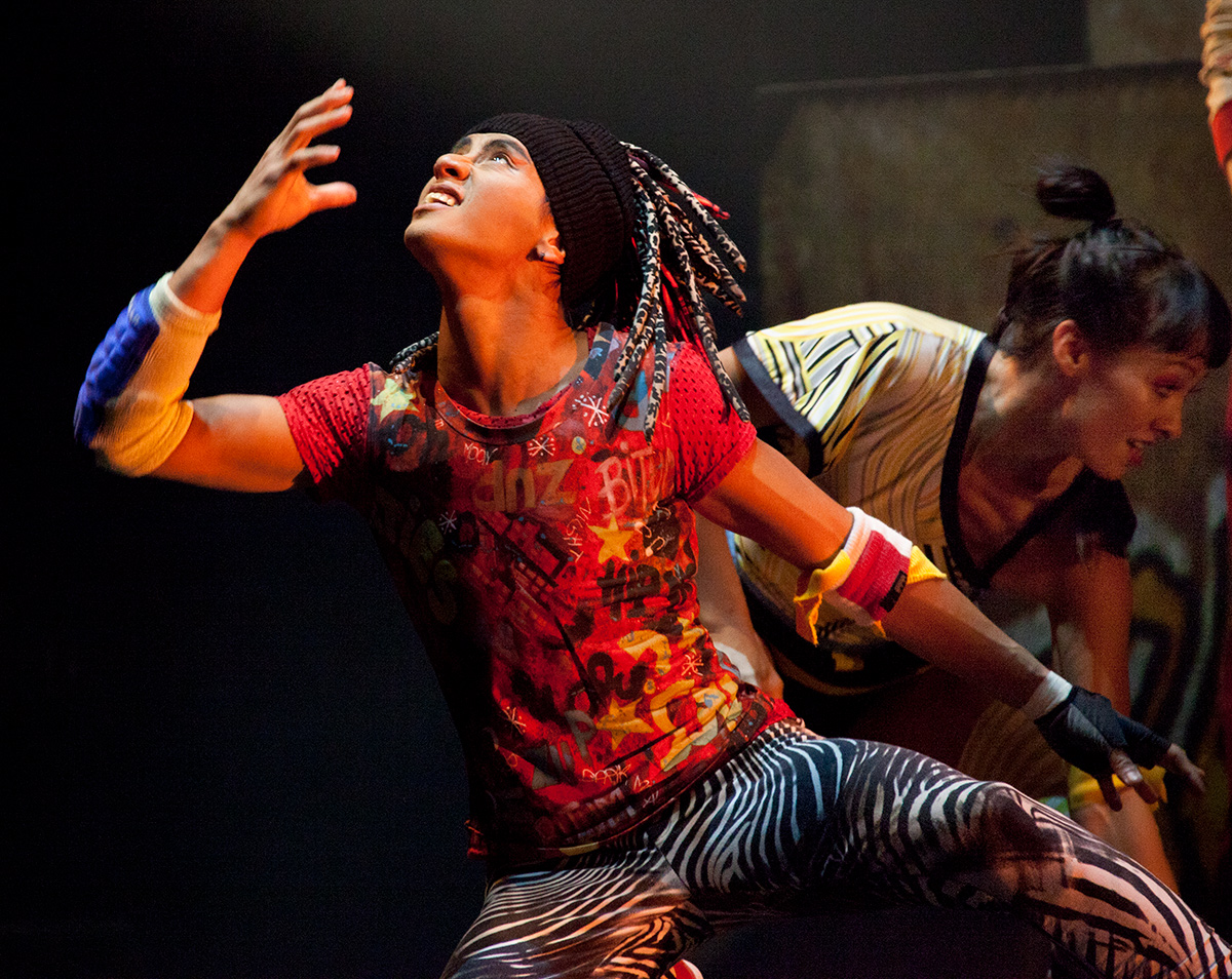 Dance performance at the Miami Adrienne Arsht Center for Performing Arts.